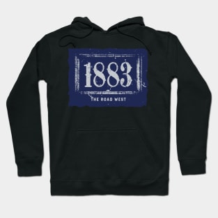 1883: the road west graphic illustration design ironpalette Hoodie